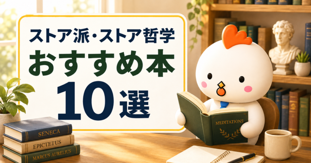 ストア派・ストア哲学のおすすめ本10選